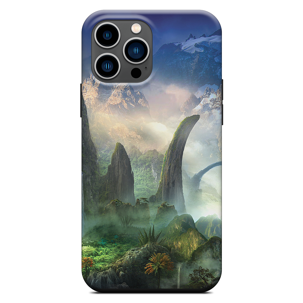 Great North Road iPhone Case