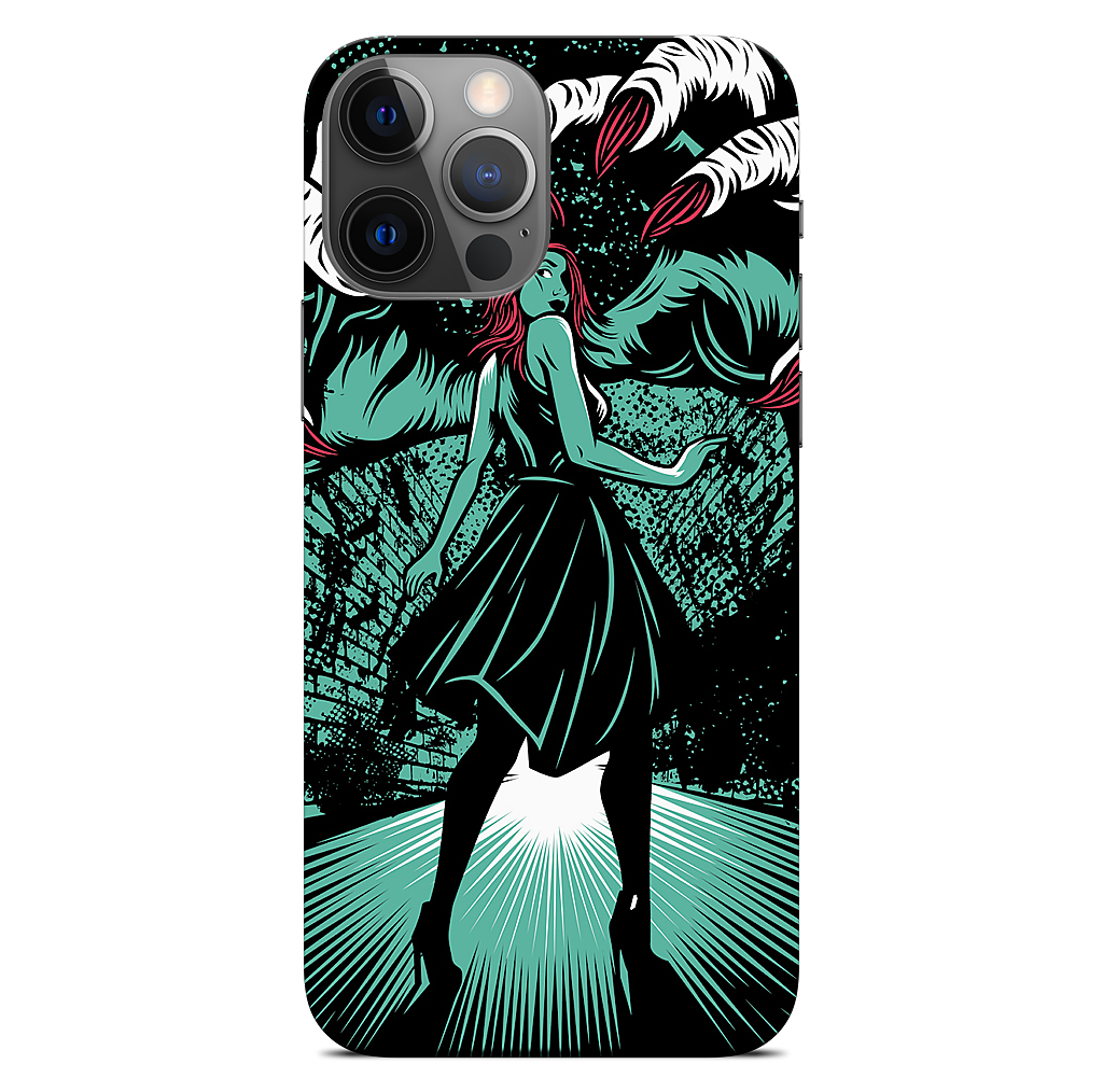 Molly vs The Zombie iPhone Skin