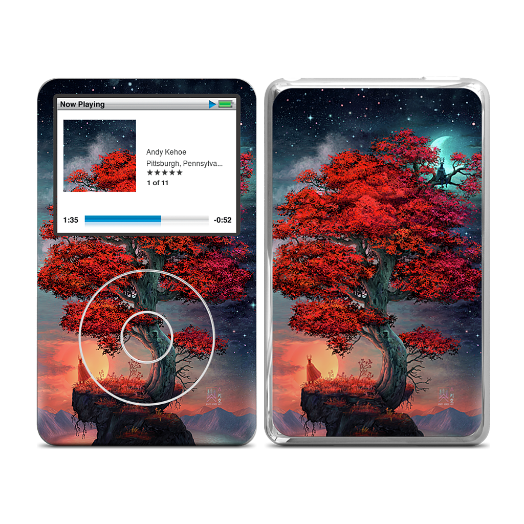 Light & Dark in Equal Parts iPod Skin