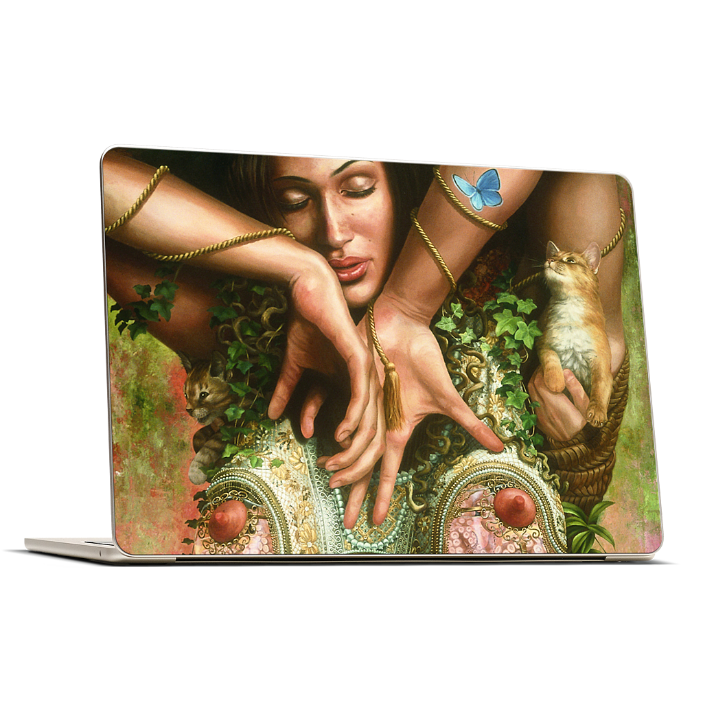 Preternatural Clutch MacBook Skin