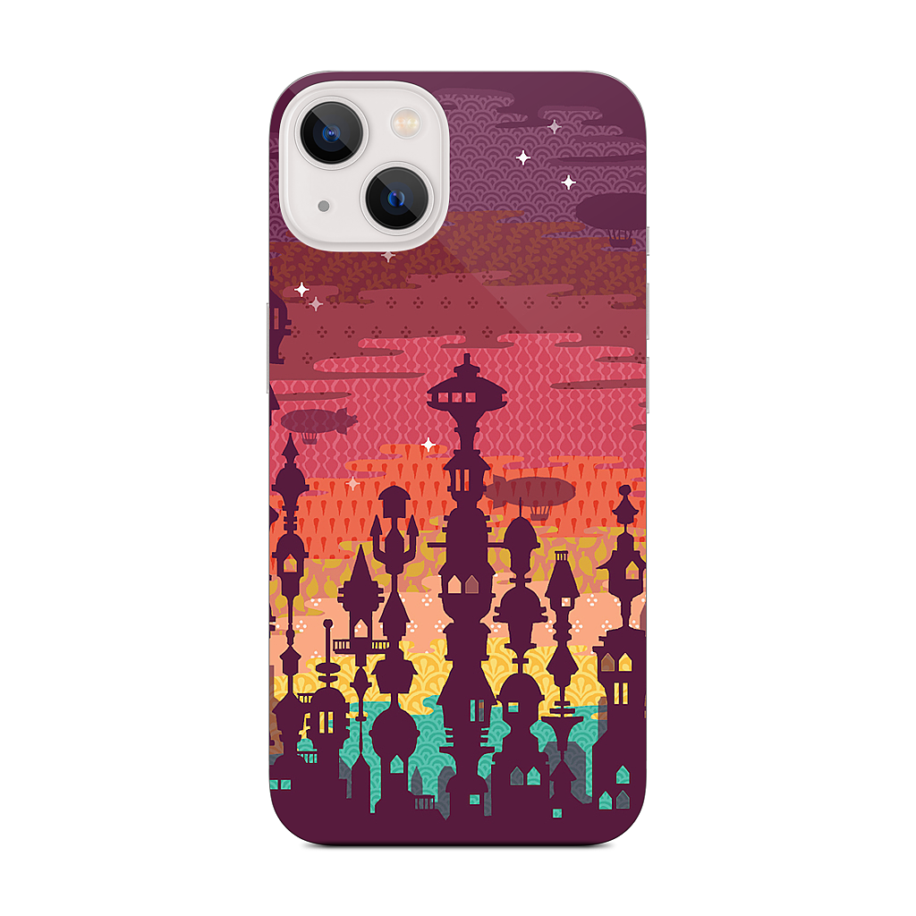 Meet Me After Sunset iPhone Skin
