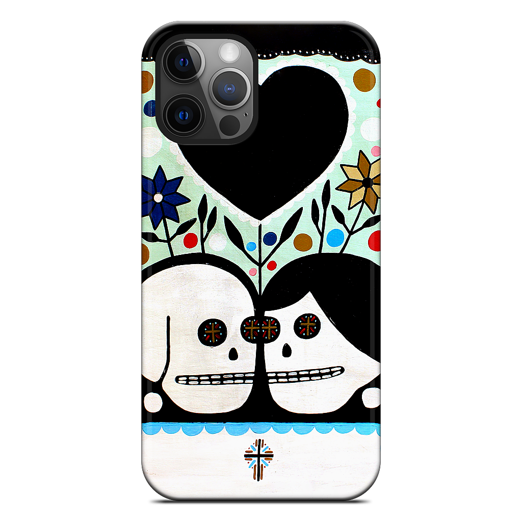 In The Garden With My Love iPhone Case