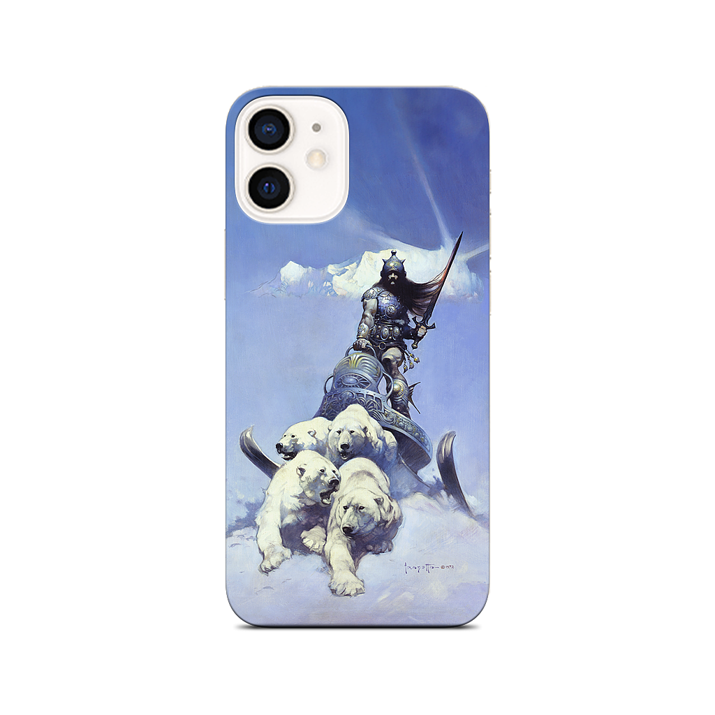Silver Warrior iPhone Skin