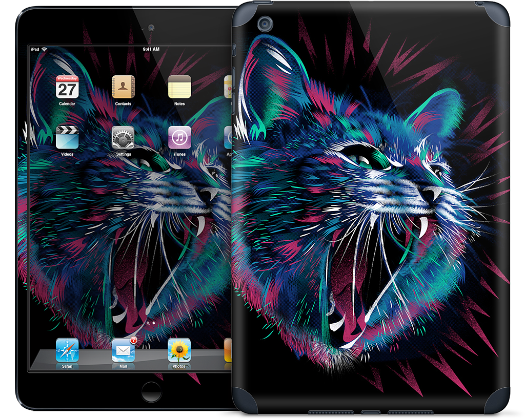 WILD CAT iPad Skin