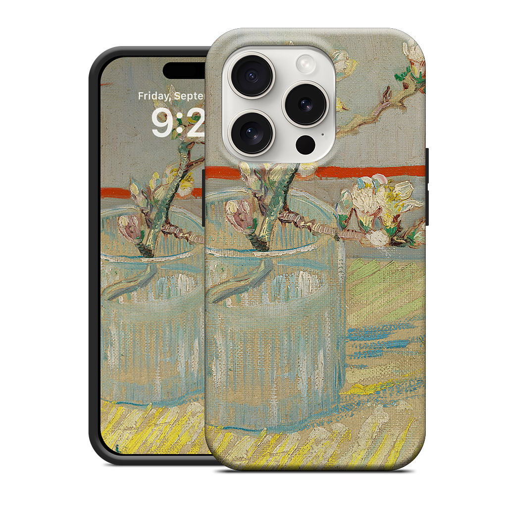 Spring of Flowering Almond in a Glass iPhone Case