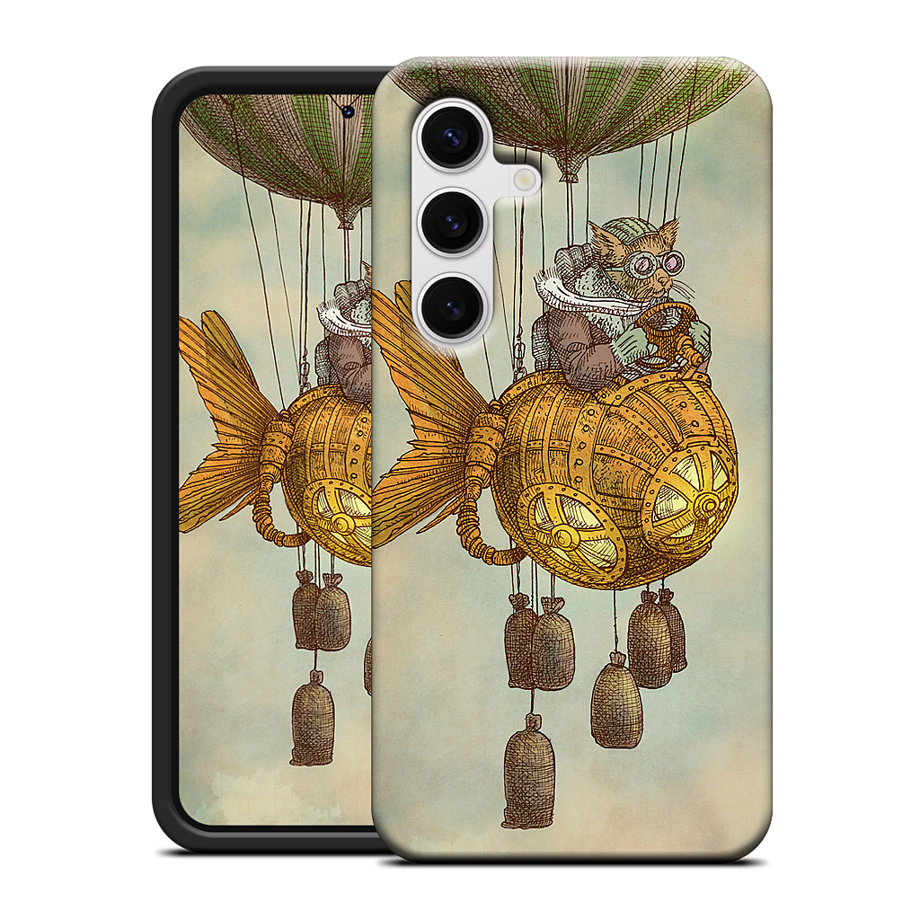 Around The World In A GoldfishFlyer Samsung Case