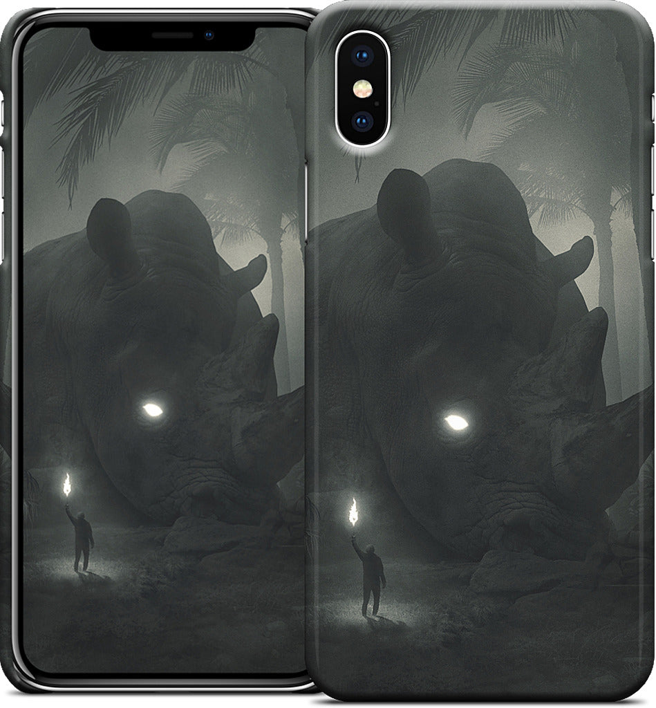 Face of Fear iPhone Case