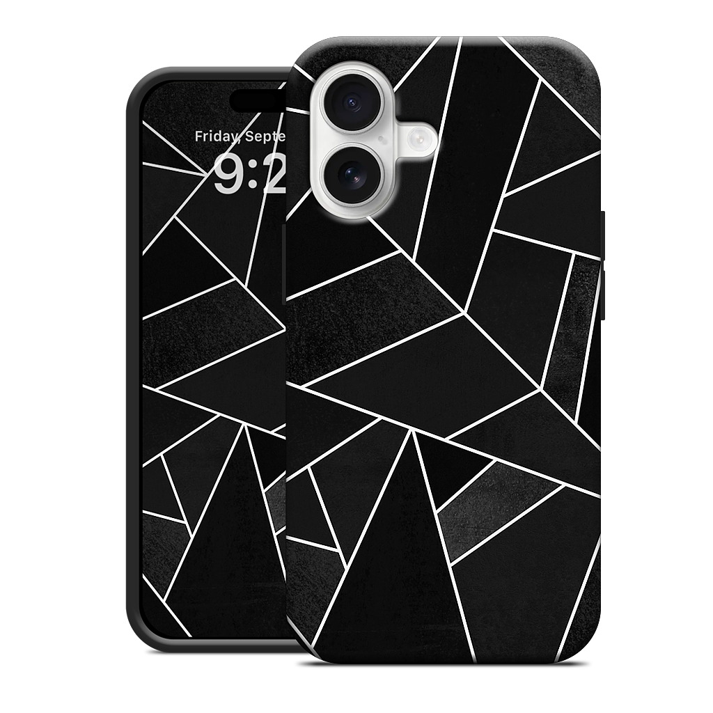 Black Stone iPhone Case