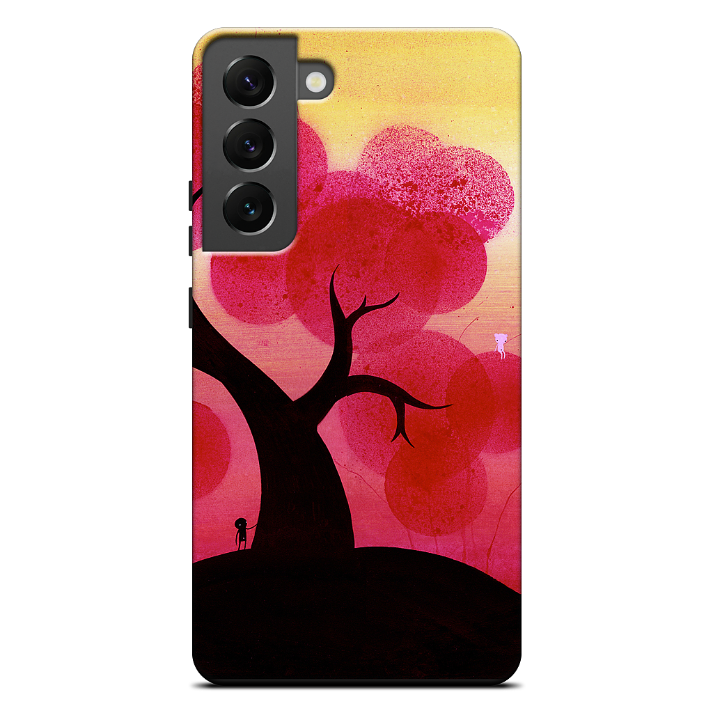 Red Blossoms Samsung Case