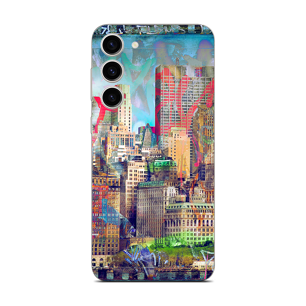 Graffiti Skyline Samsung Skin