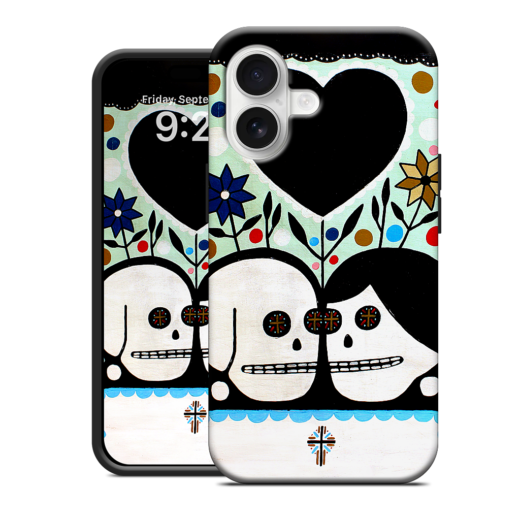 In The Garden With My Love iPhone Case