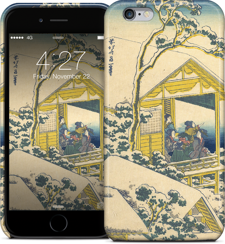Morning After the Snow at Koishikawa in Edo (Koishikawa yuki no ashita) iPhone Case