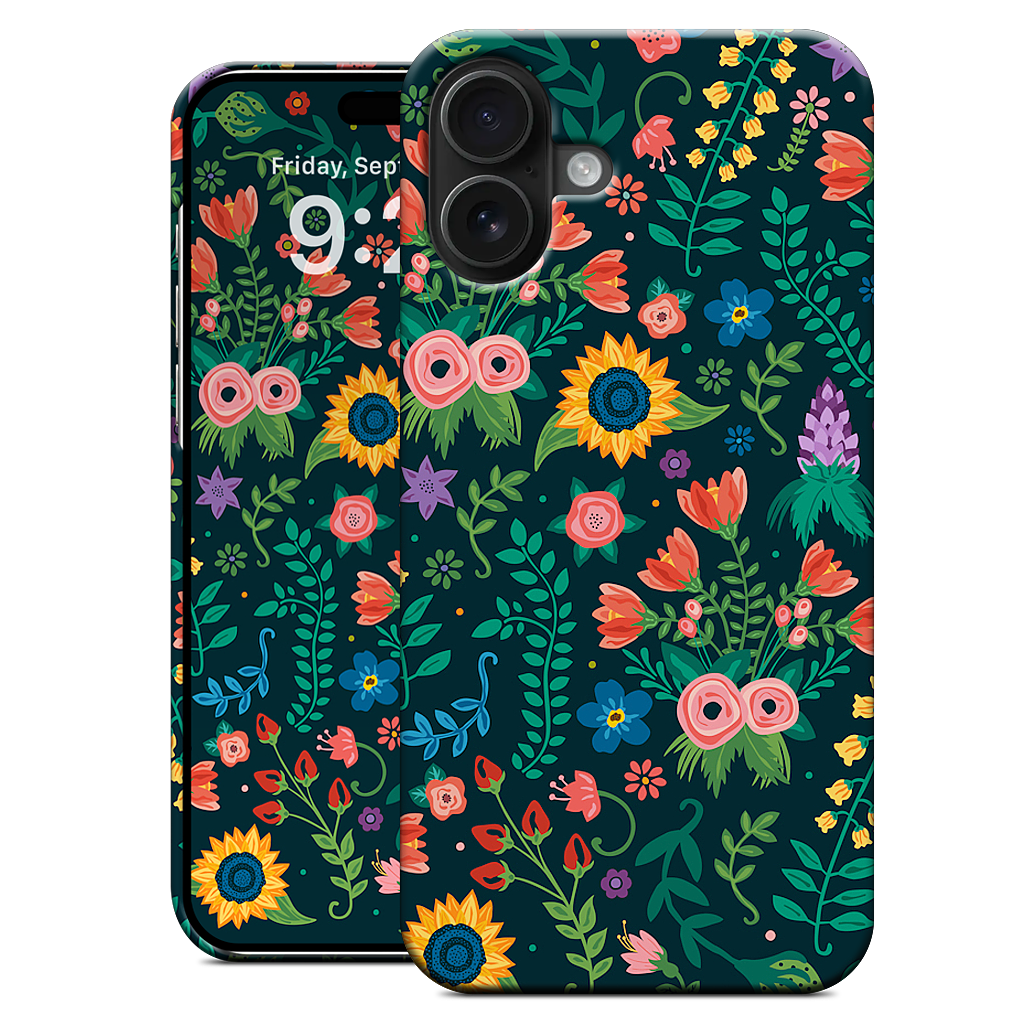Floral Heart iPhone Case