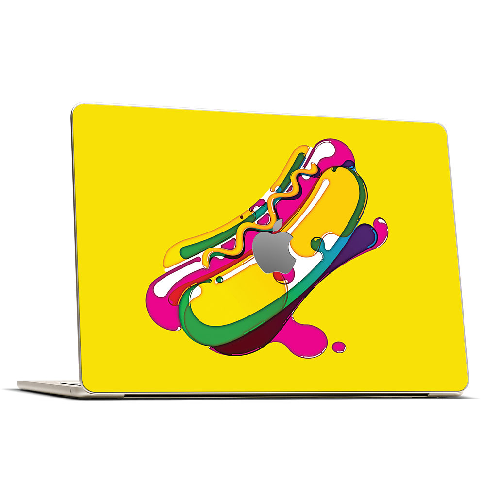 Hot Dog MacBook Skin
