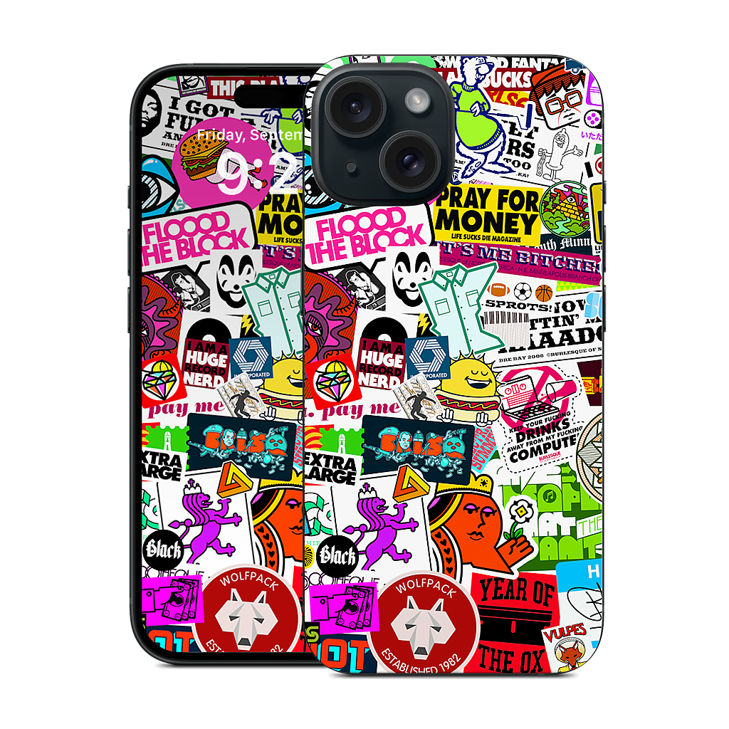 Too Much Everything iPhone Skin