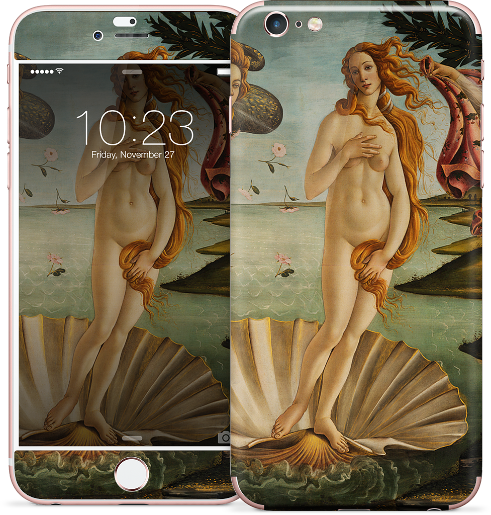 The Birth of Venus iPhone Skin