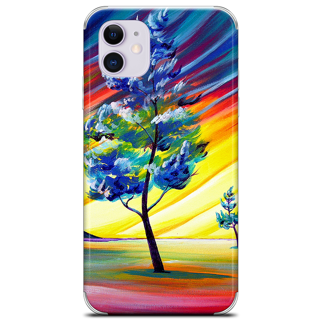 Thick Frost Sunset Glow iPhone Skin