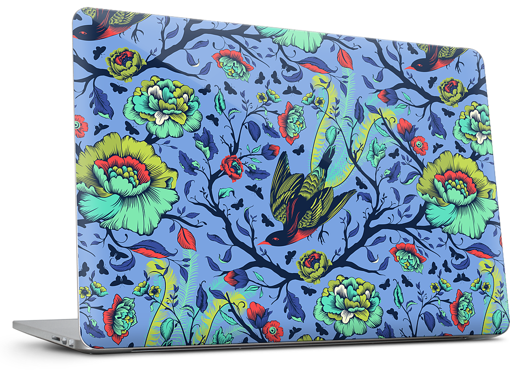 Tail Feathers Lupine MacBook Skin