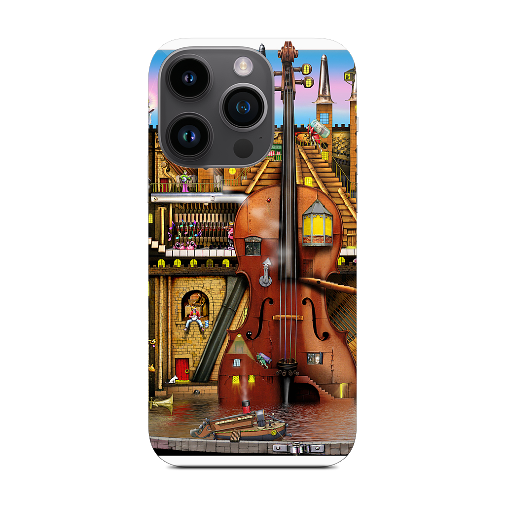 Music Castle iPhone Skin