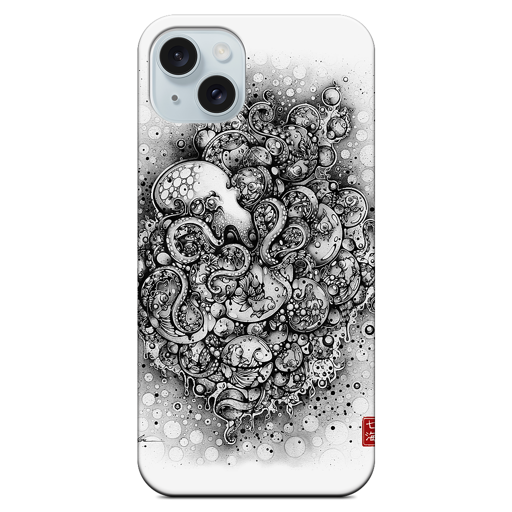 A Curious Embrace iPhone Case