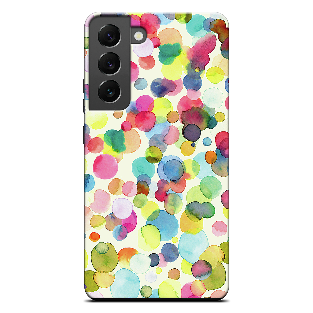 Watercolor Colorful Drops Samsung Case