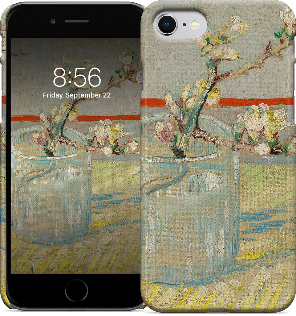 Spring of Flowering Almond in a Glass iPhone Case