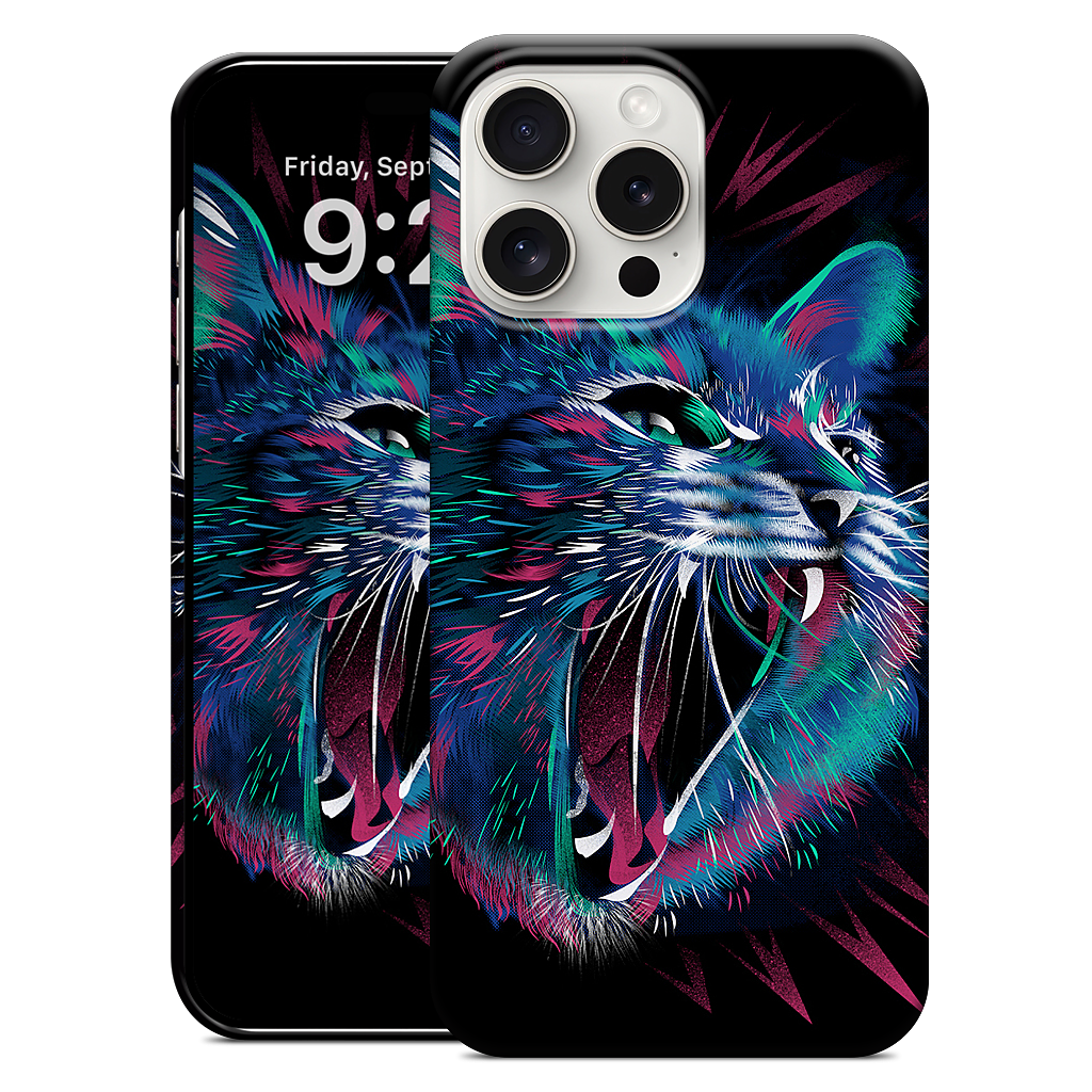 WILD CAT iPhone Case