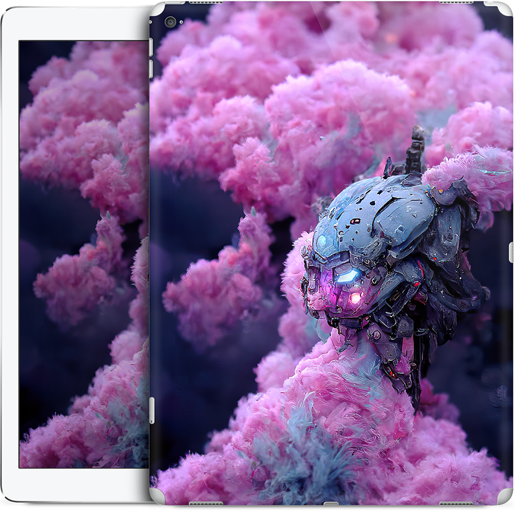 Cotton Candy Mechs iPad Skin