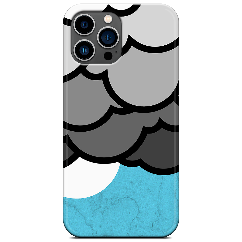 Morning Blues iPhone Case