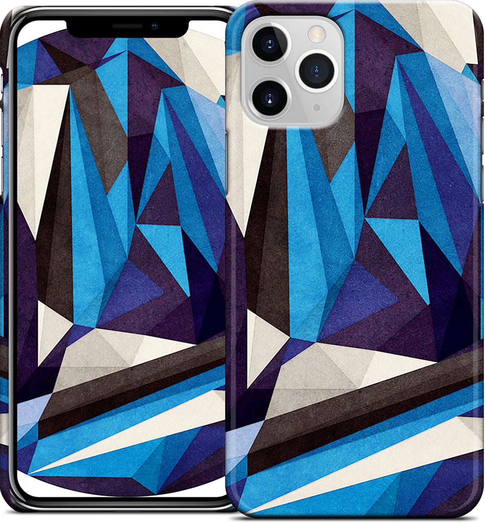 Blue Something iPhone Case