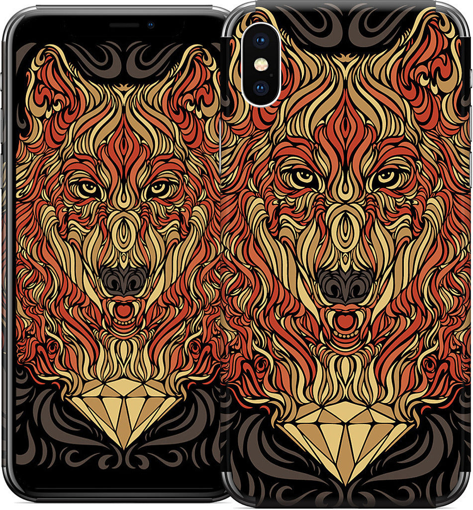 The Lone Wolf iPhone Skin
