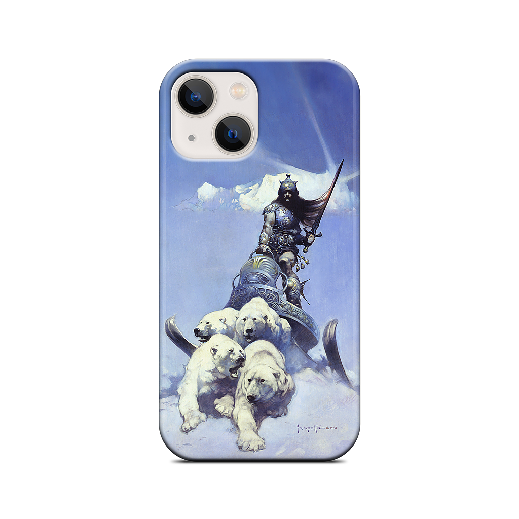 Silver Warrior iPhone Case