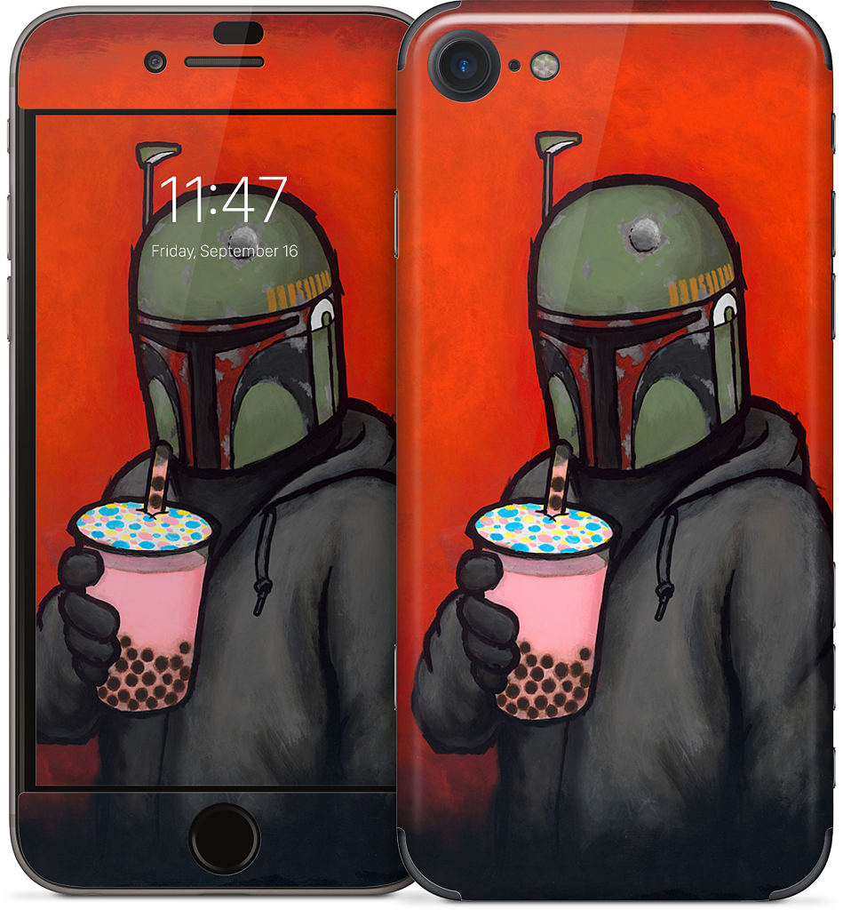 Boba iPhone Skin