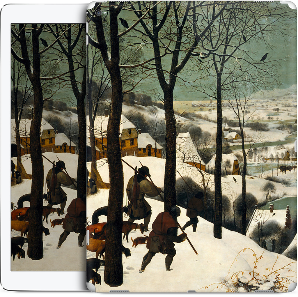 Hunters in the Snow iPad Skin