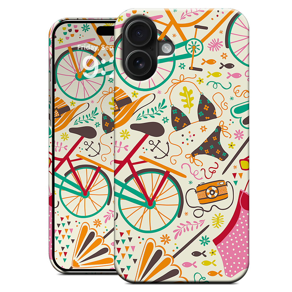 Seaside Cycle iPhone Case
