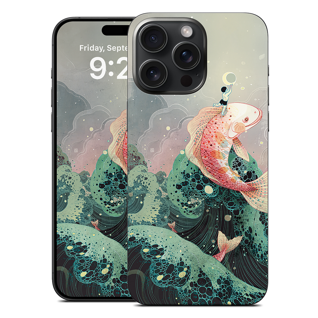 Mooncatcher iPhone Skin