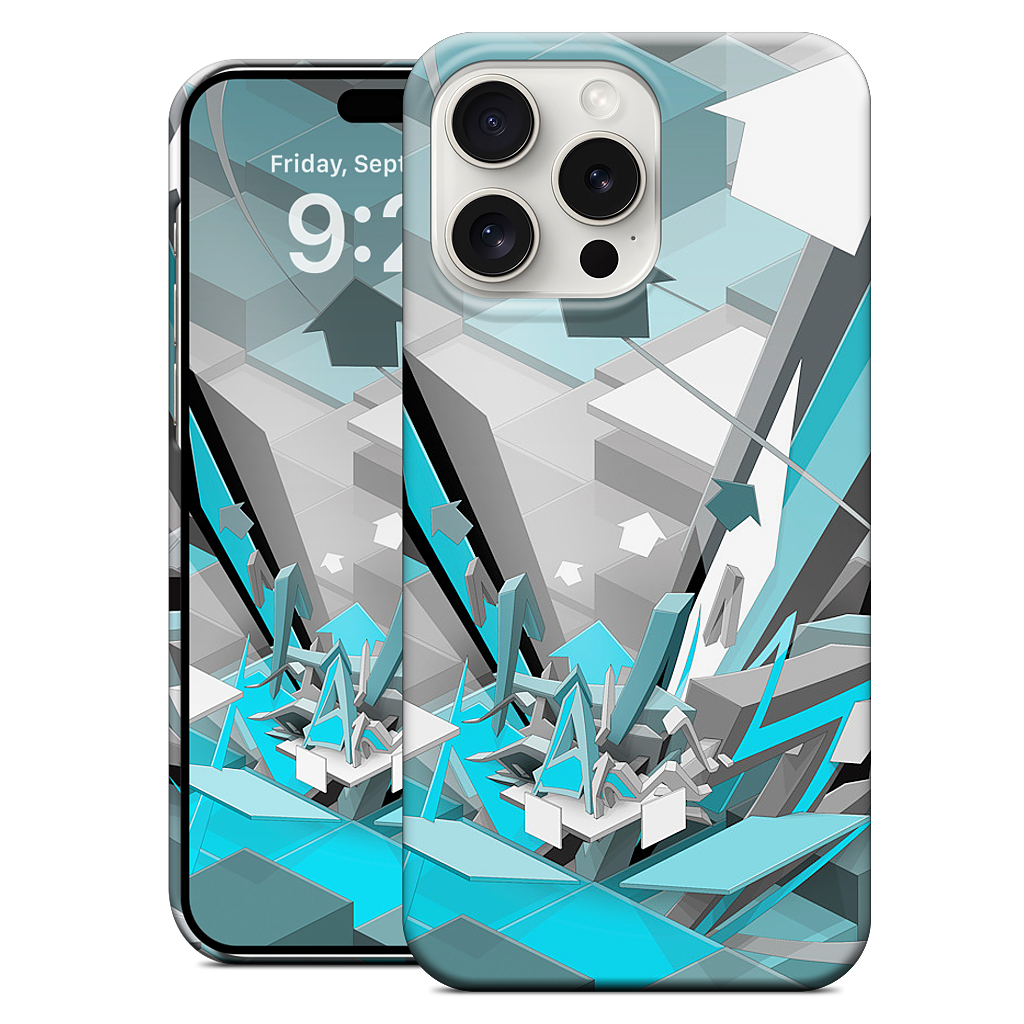 Up and Around iPhone Case
