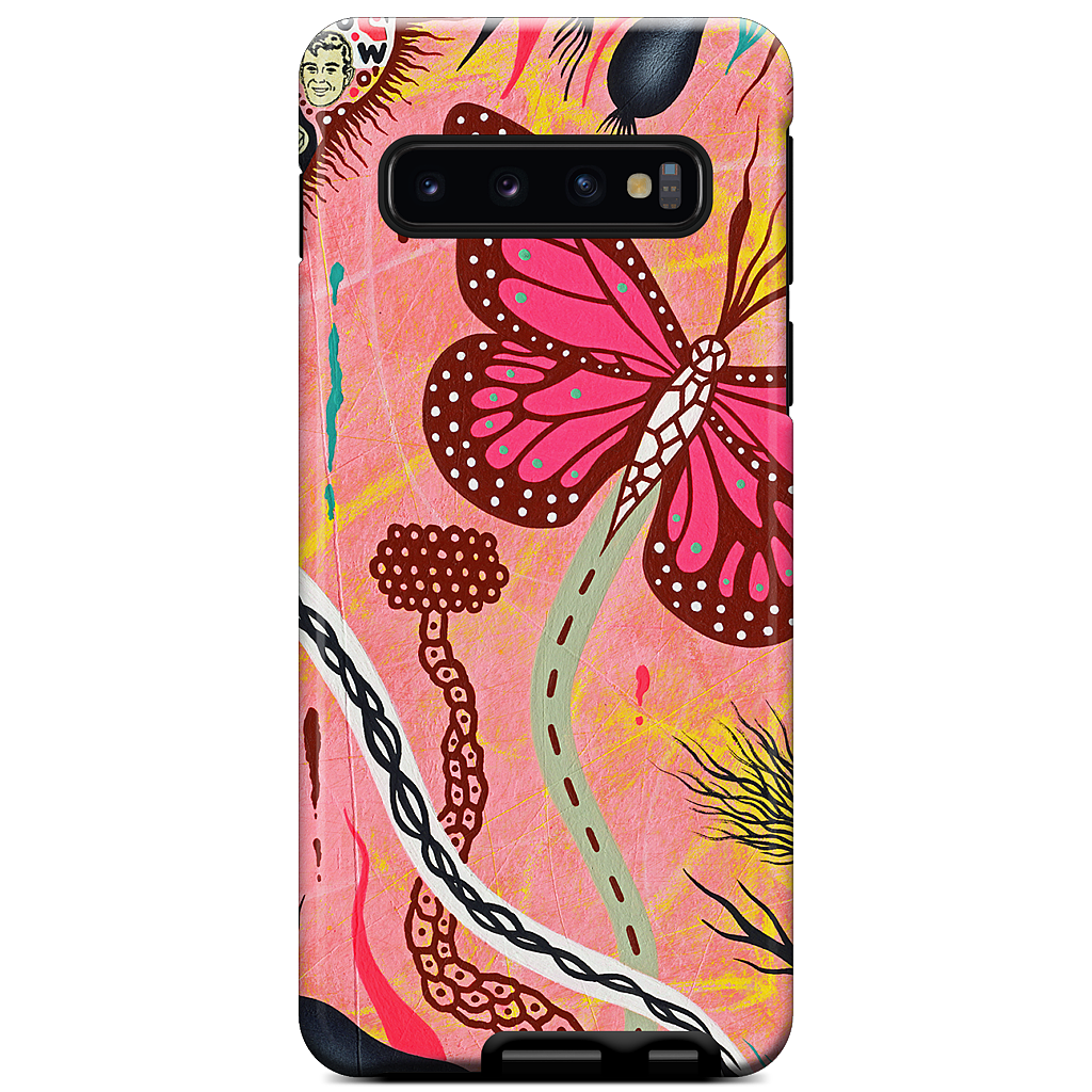 The Pink Opaque Samsung Case