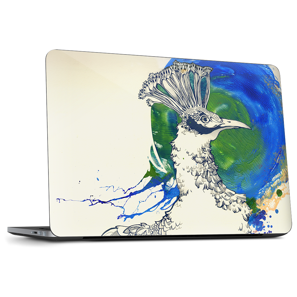 Pride of the Peacock Dell Laptop Skin