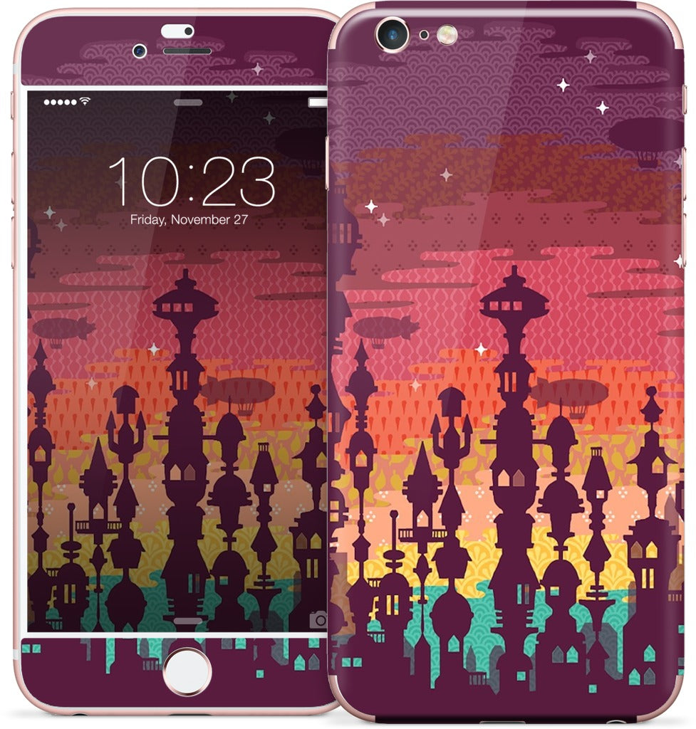 Meet Me After Sunset iPhone Skin