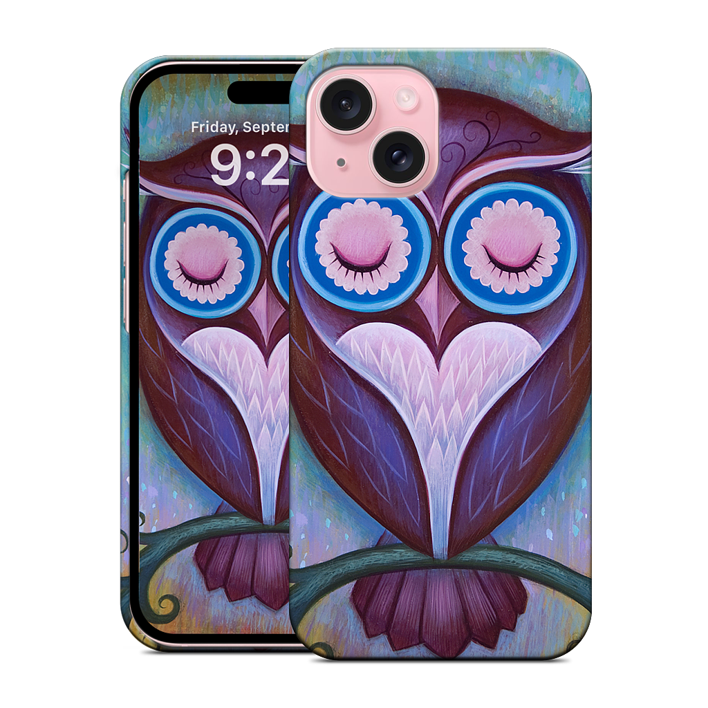 Sleepy Owl iPhone Case