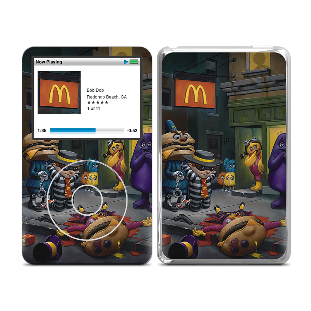 McCheese Gets Greased iPod Skin