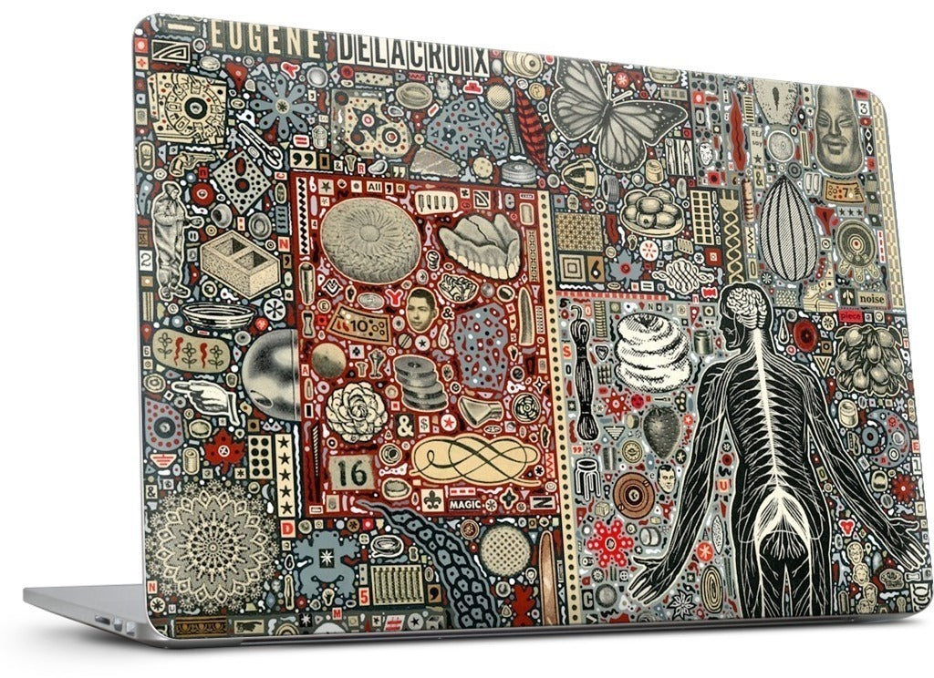 Everything and Nothing MacBook Skin