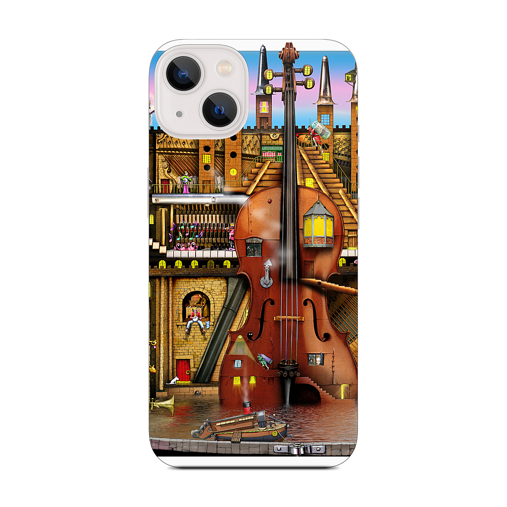 Music Castle iPhone Skin