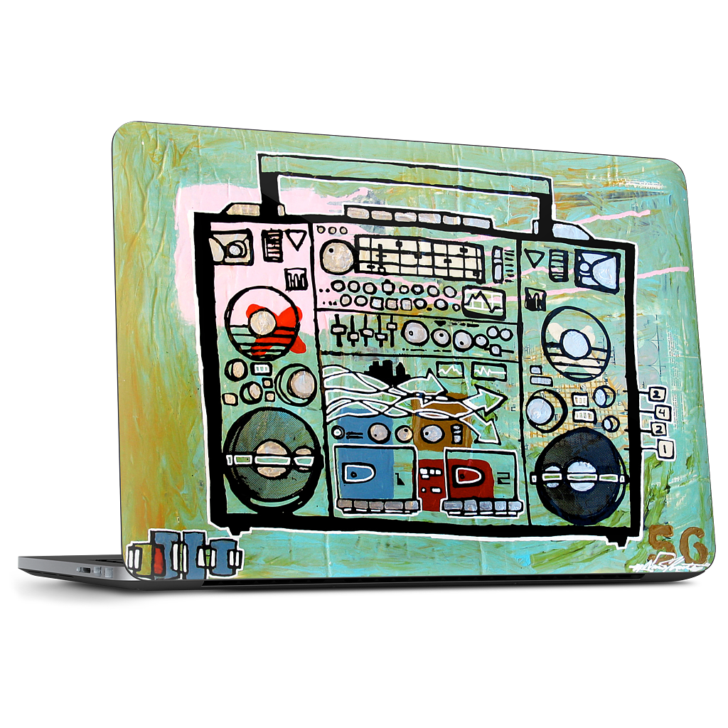 Ghetto Blaster Dell Laptop Skin