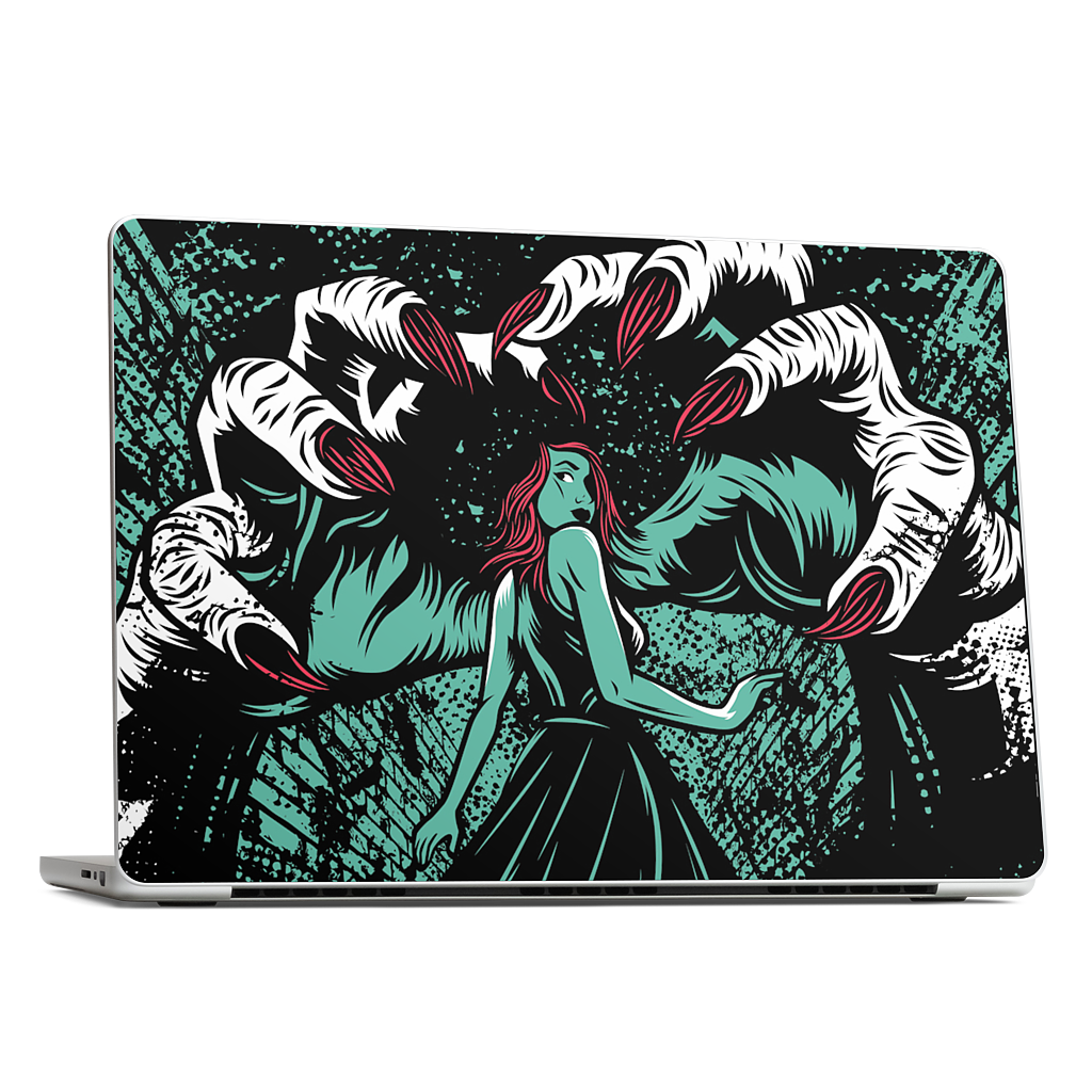 Molly vs The Zombie MacBook Skin