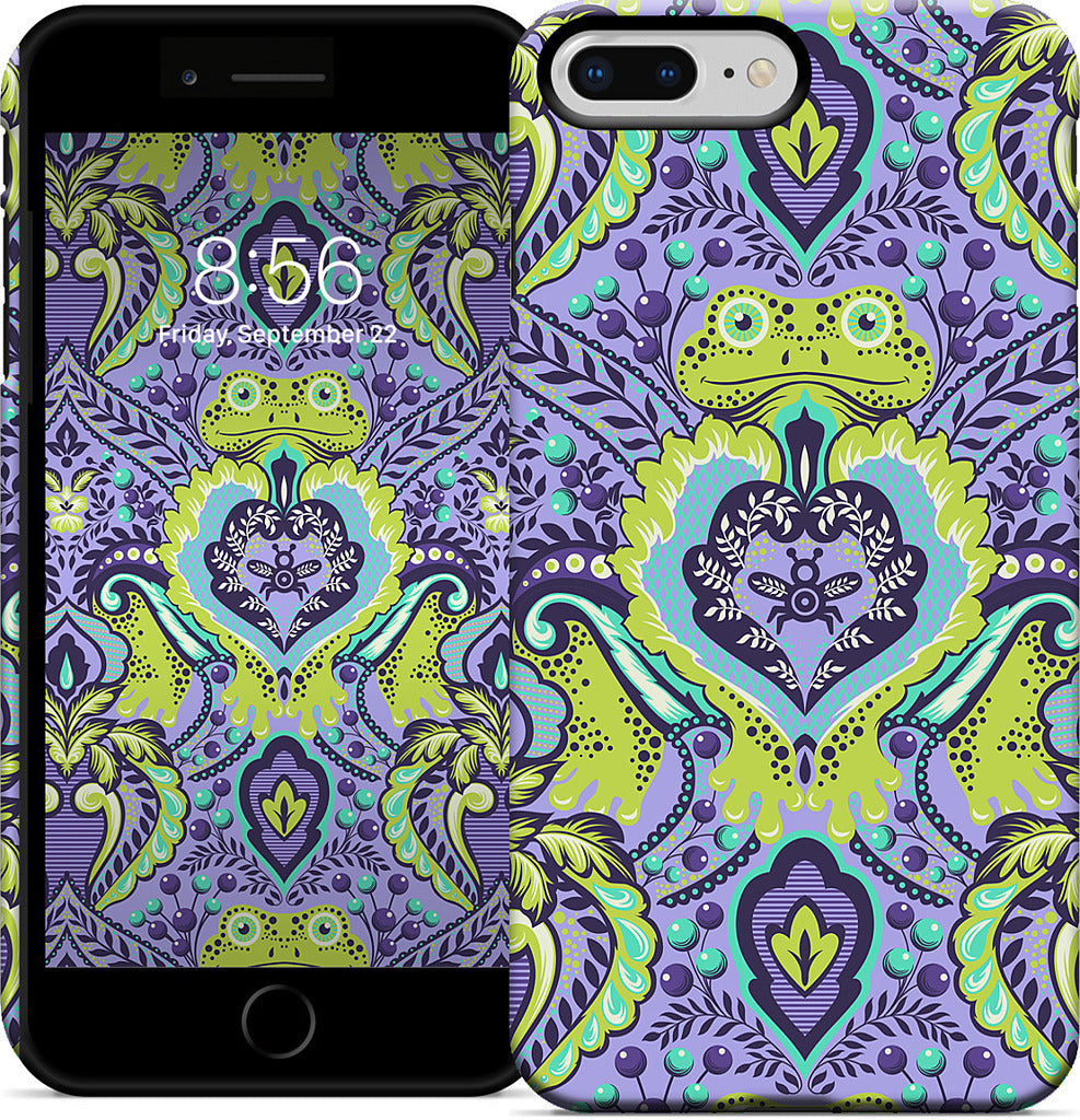 Frog Prince Orchid iPhone Case