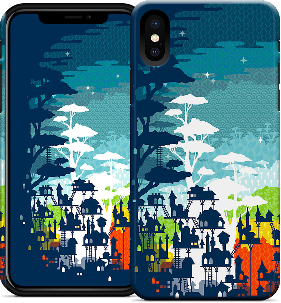 Rainforest City iPhone Case