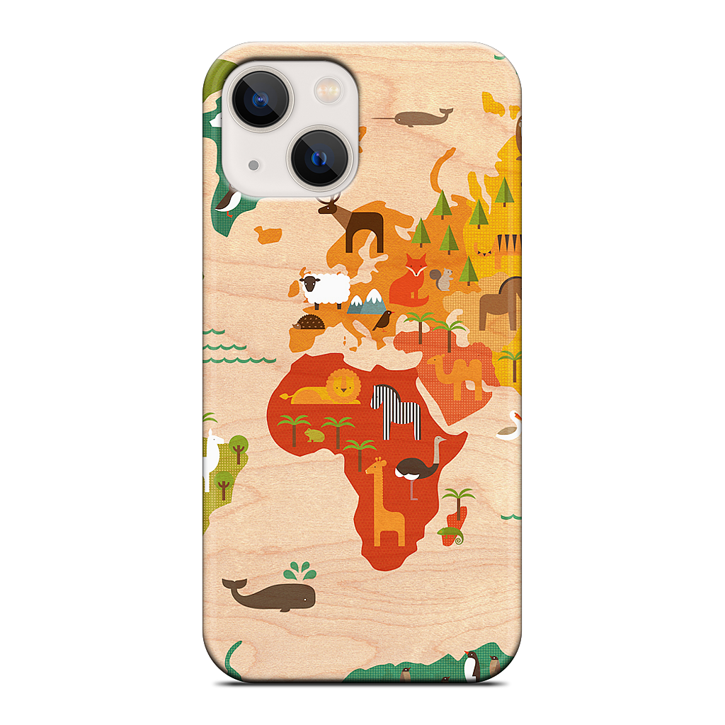 My World iPhone Case
