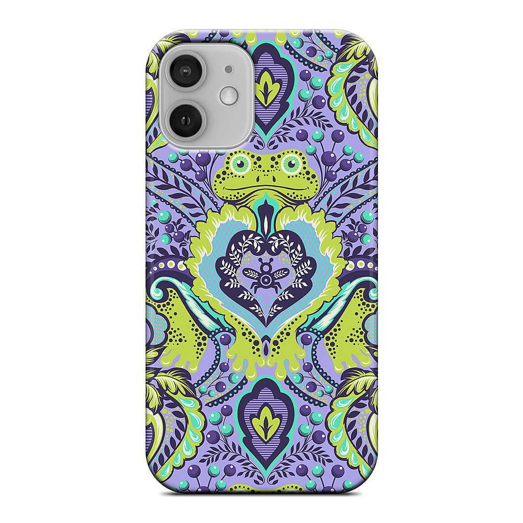 Frog Prince Orchid iPhone Case